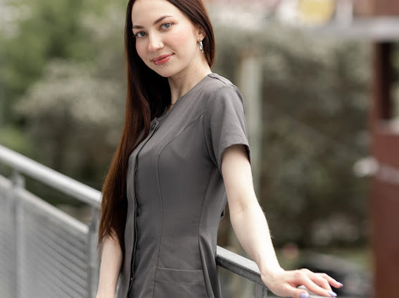 Button down SPA tunic