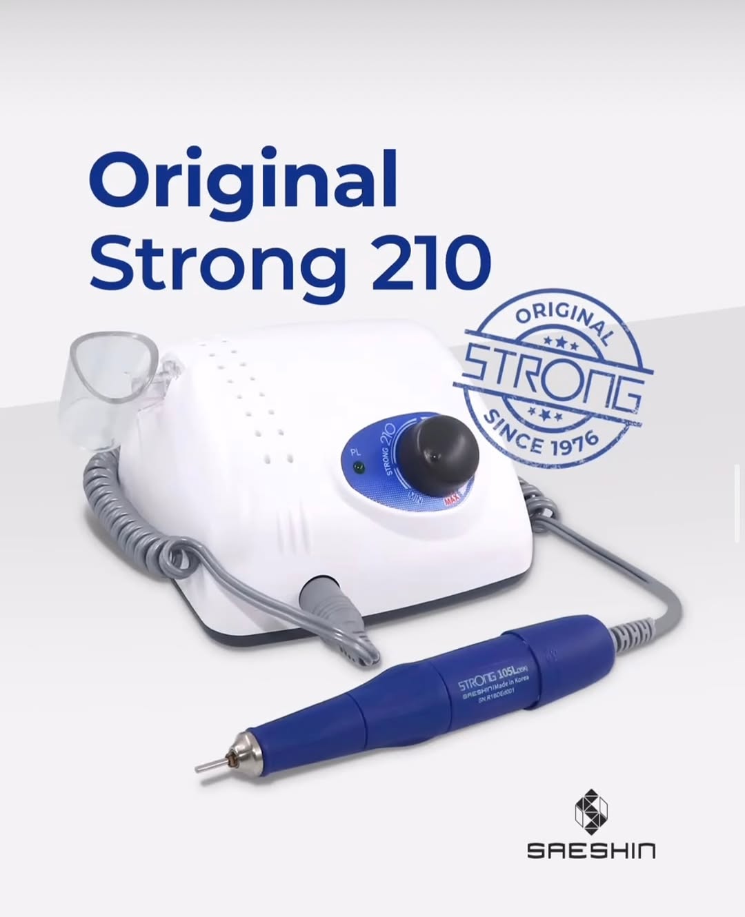 Manicure & Pedicure E-File Machine STRONG 210 ORIGINAL