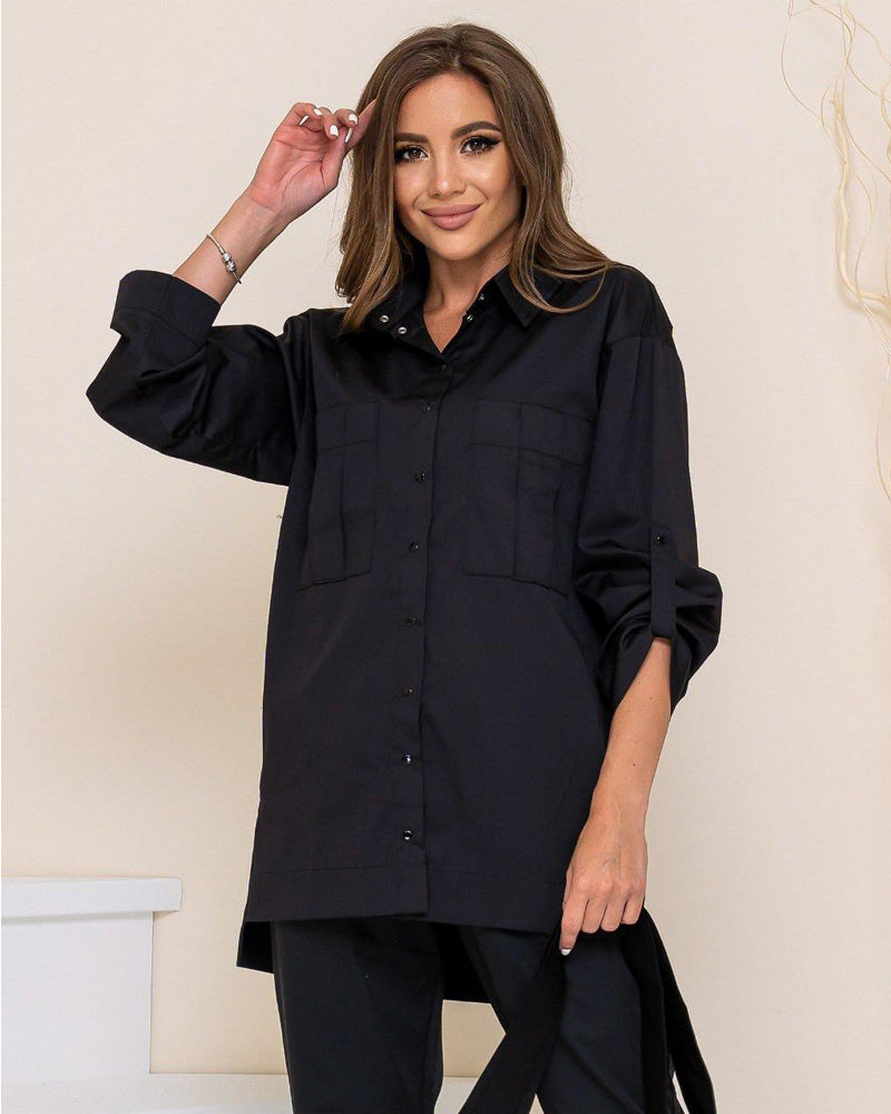 Black Uniform Shirt