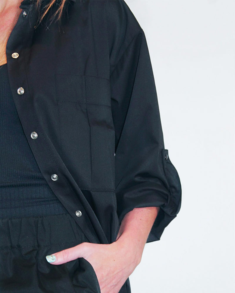 Black Uniform Shirt